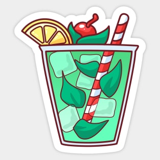 Mint Julep (Classic) Sticker